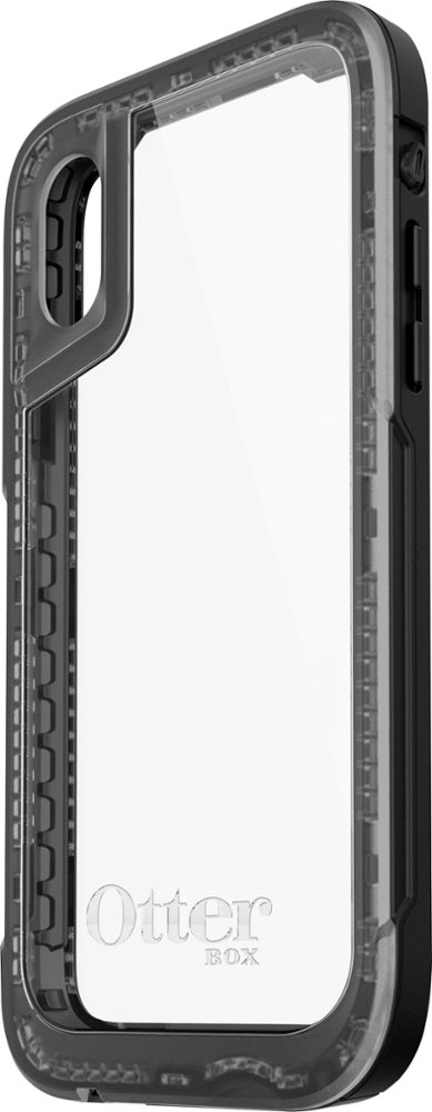 pursuit case for apple iphone x and xs - black/clear