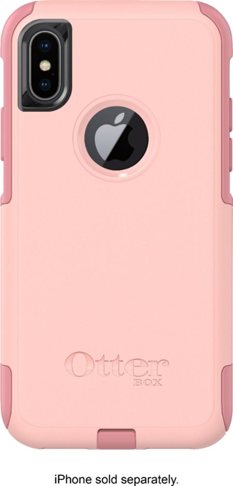 commuter case for apple iphone x and xs - pink