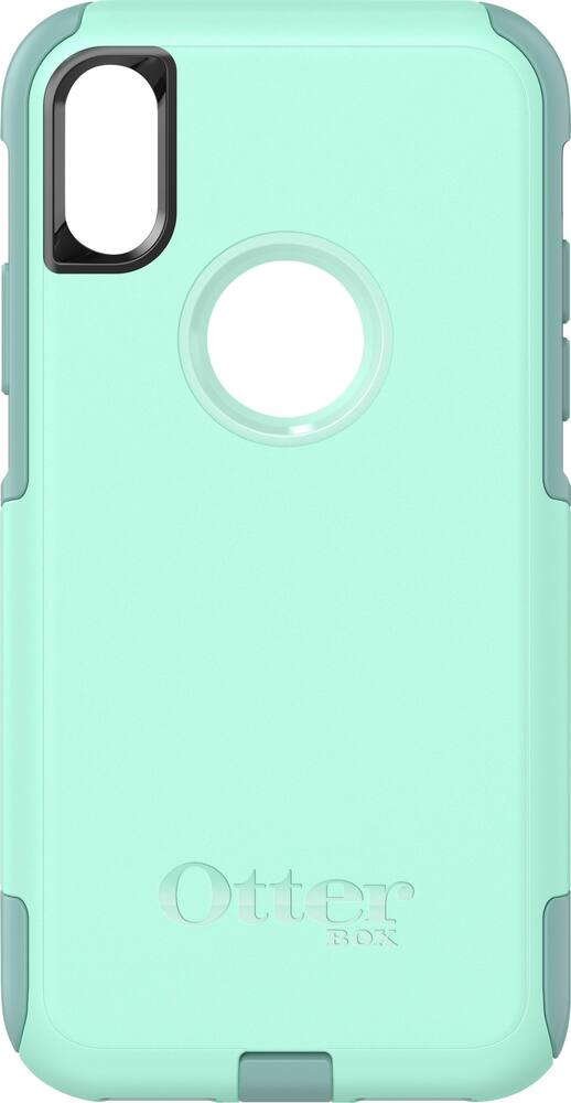 commuter case for apple iphone x and xs - aqua commuter case for apple iphone x and xs - aqua