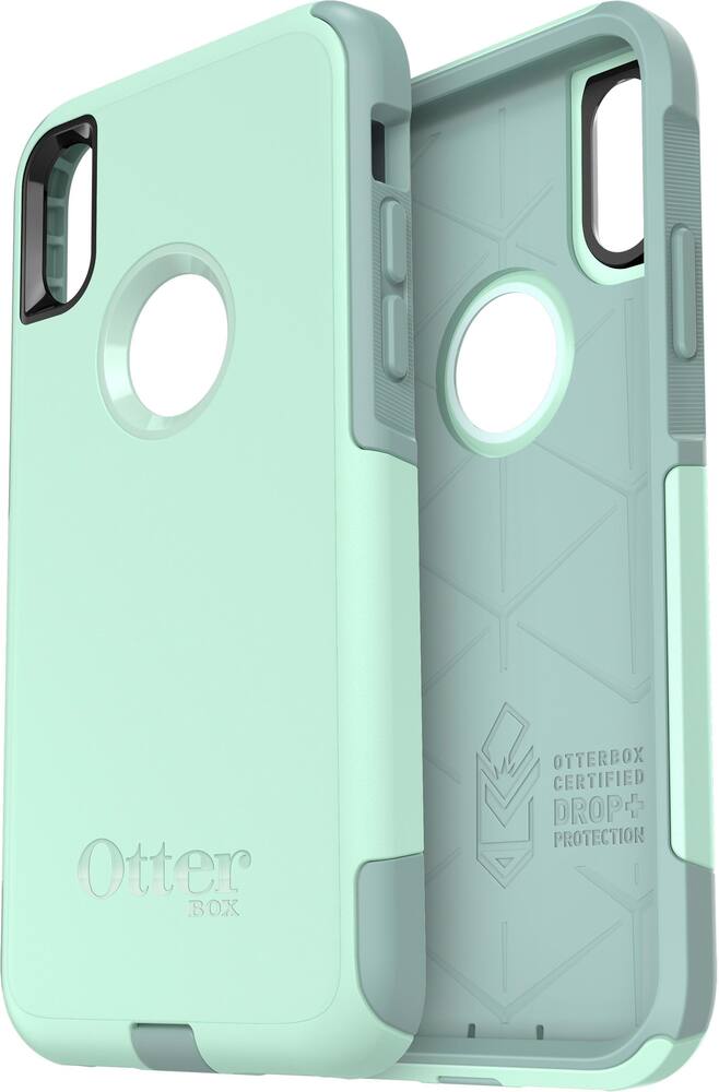 commuter case for apple iphone x and xs - aqua commuter case for apple iphone x and xs - aqua
