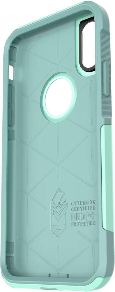 commuter case for apple iphone x and xs - aqua commuter case for apple iphone x and xs - aqua
