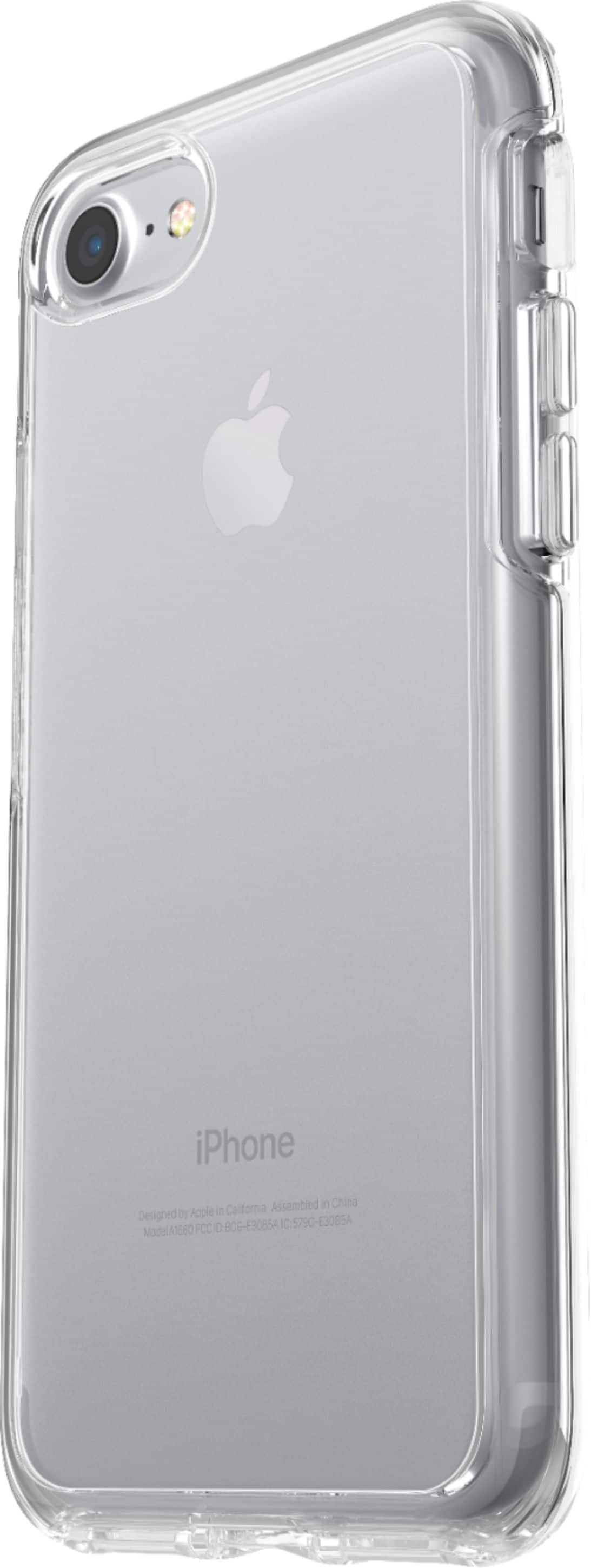 Front. OtterBox - Symmetry Series Case for Apple® iPhone® 7, 8 and SE (2nd generation) - Clear.
