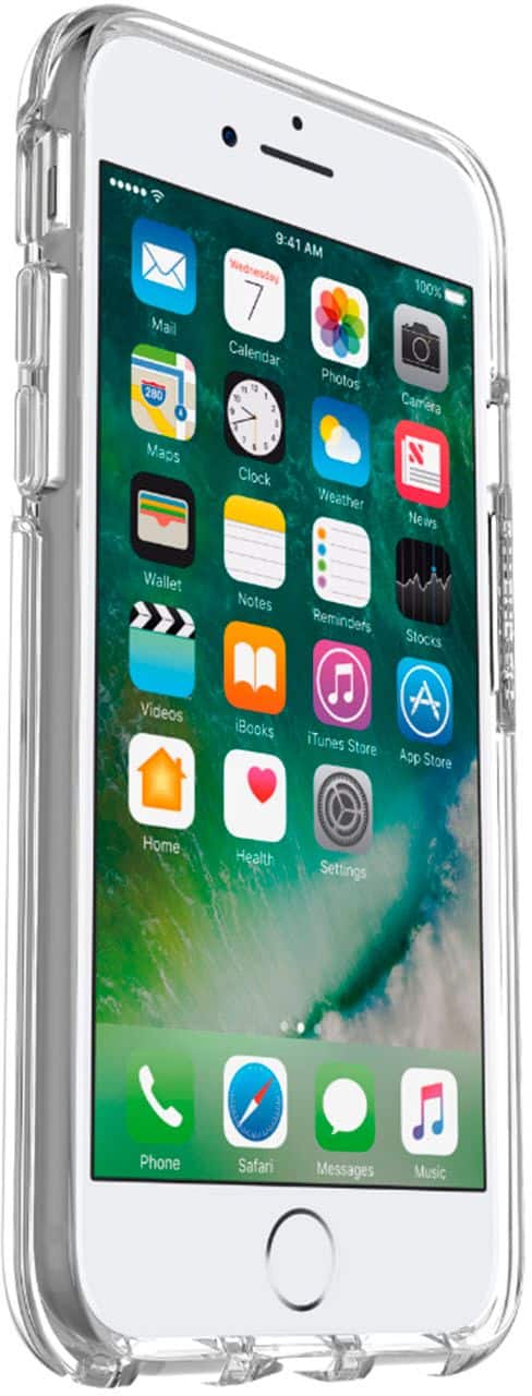 Alt View 11. OtterBox - Symmetry Series Case for Apple® iPhone® 7, 8 and SE (2nd generation) - Clear.