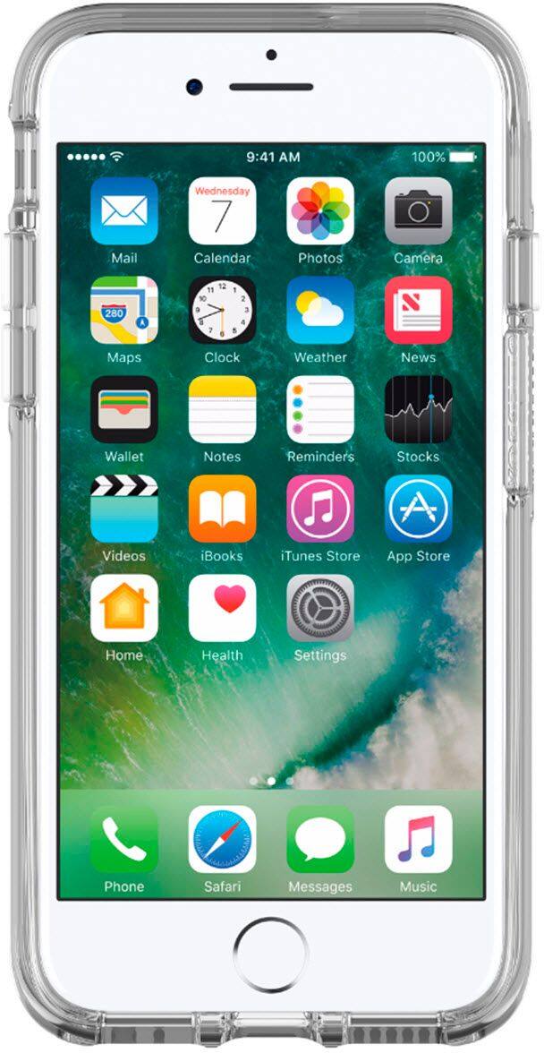 Alt View 2. OtterBox - Symmetry Series Case for Apple® iPhone® 7, 8 and SE (2nd generation) - Clear.