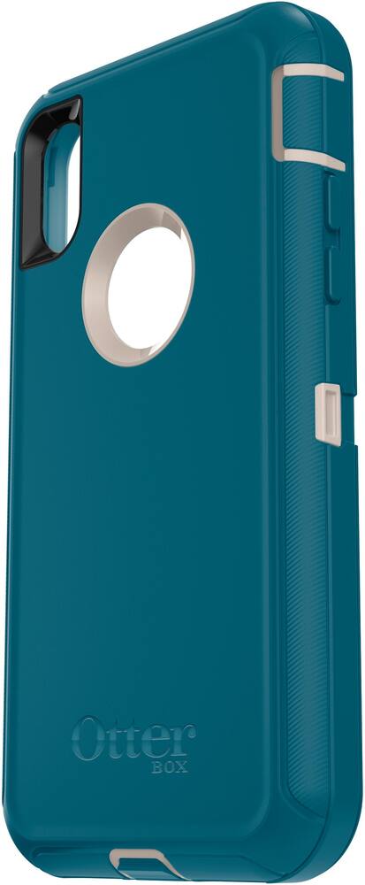 defender series modular case for apple iphone x and xs - blue/beige defender series modular case for apple iphone x and xs - blue/beige