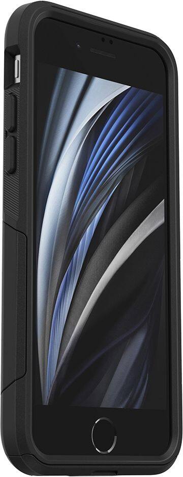 Alt View 11. OtterBox - Commuter Series Soft Shell Case for Apple iPhone 7, 8 and SE (2nd generation) - Black.