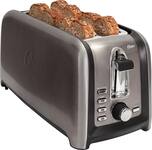 Oster 4 Slice Long Slot Stainless Steel Toaster