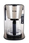 Front Zoom. Mr. Coffee - 12-Cup Coffee Maker - Black/Stainless Steel.