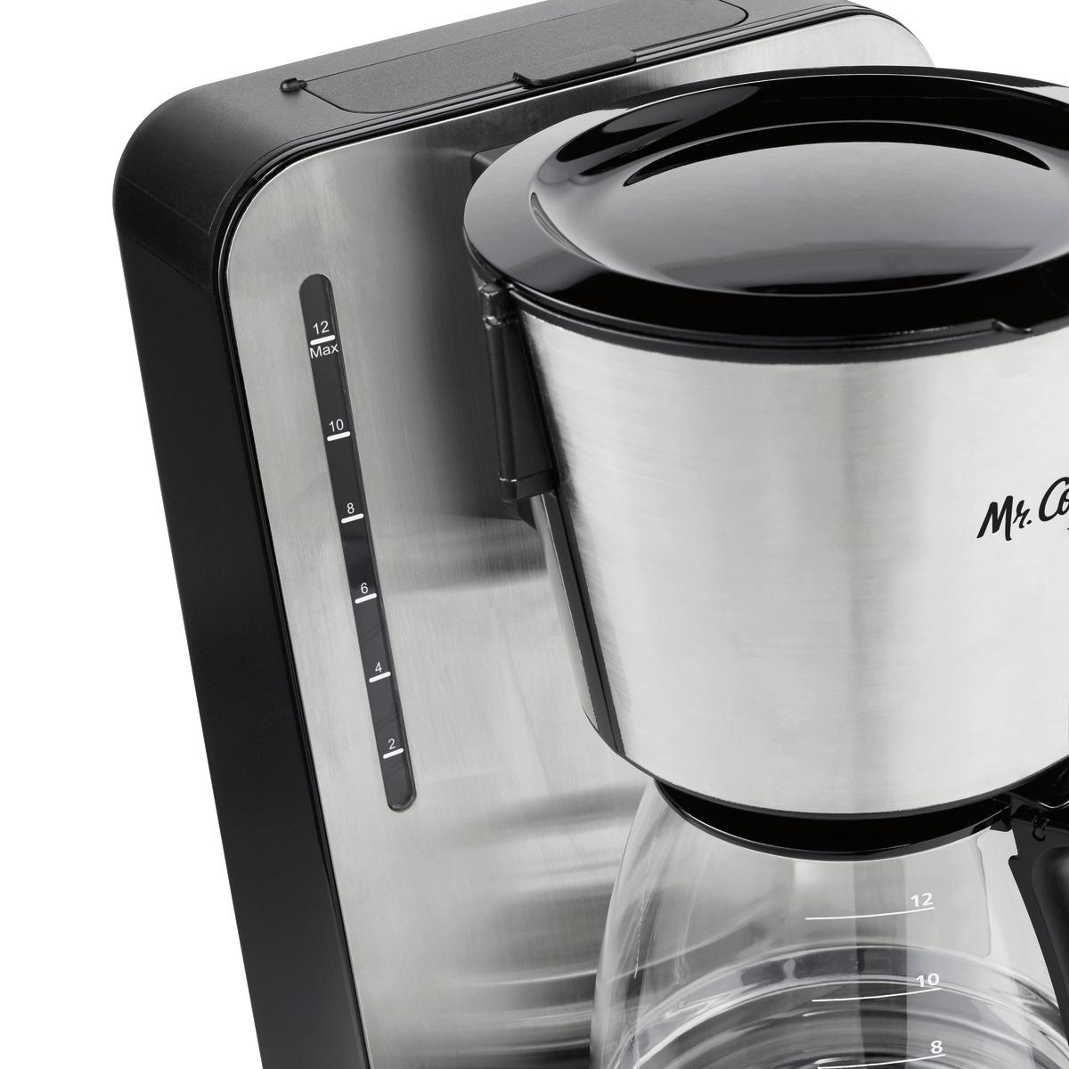 Mr. Coffee 12-Cup Coffee Maker Black/Red FTX49 - Best Buy