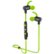 Front Zoom. 808 - EAR CANZ Wireless In-Ear Headphones - Green/Black.