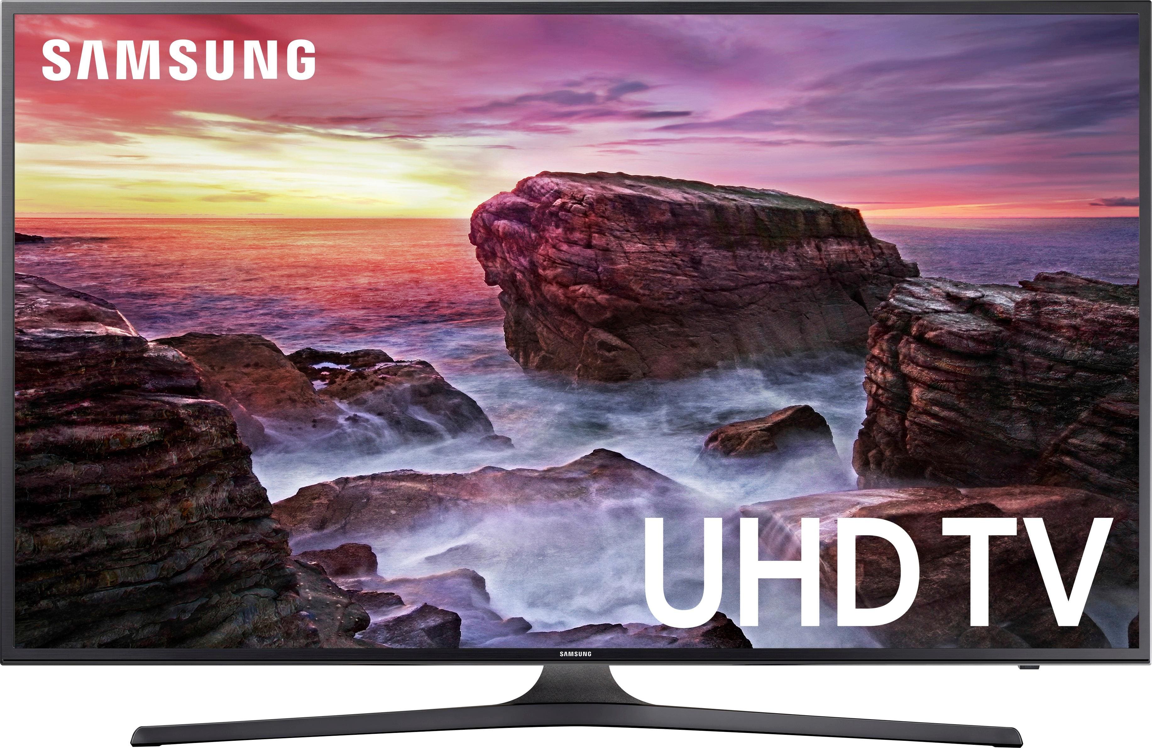Alt View 12. Samsung - 40" Class - LED - MU6290 Series - 2160p - Smart - 4K Ultra HD TV with HDR - Dark Titan.