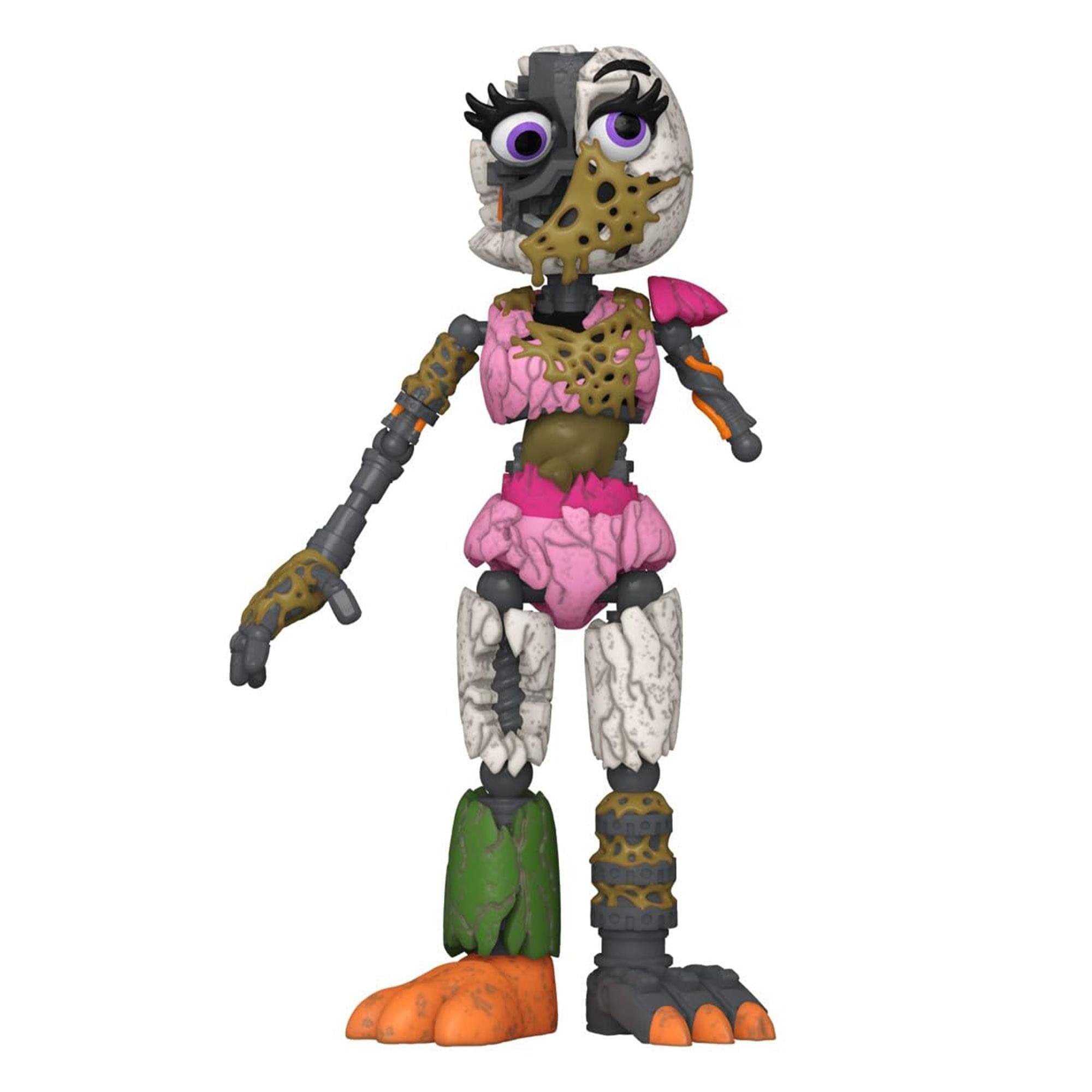 Funko - Five Nights at Freddy's Security Breach 5 Inch Action Figure | Ruined Chica - Multi-Colored