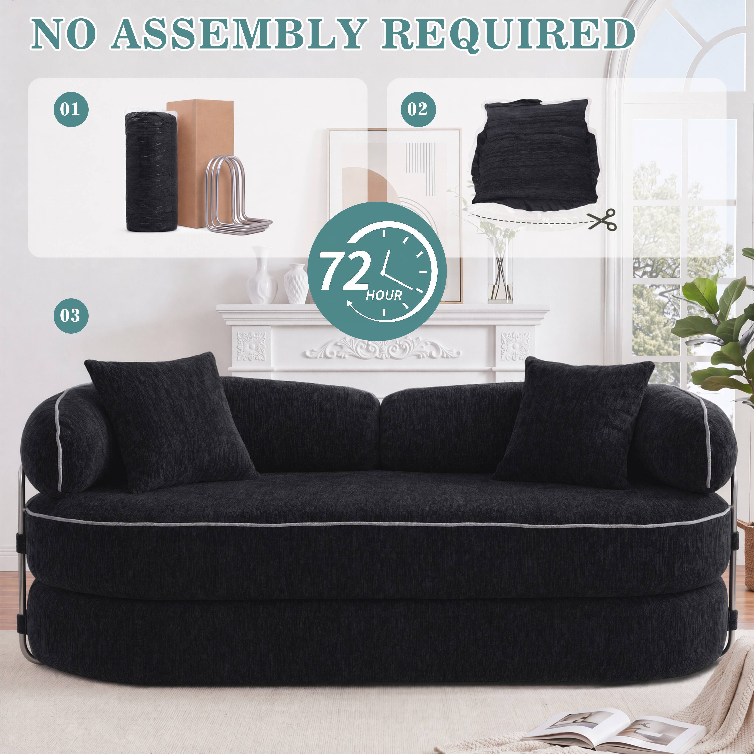 NO ASSEMBLY REQUIRED

01 02 03

72 HOUR