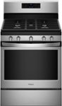 Front. Whirlpool - 5.0 Cu. Ft. Self-Cleaning Freestanding Gas Range.