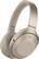 Front. Sony - WH1000XM2 Premium Wireless Noise Cancelling Headphones - Gold.