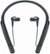 Angle. Sony - 1000X Premium Wireless Noise Cancelling Behind-the-Neck Headphones - Black.
