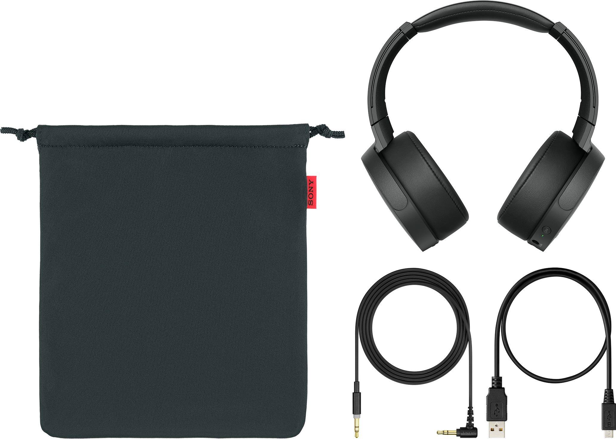 Alt View 16. Sony - XB950N1 Extra Bass Wireless Noise Cancelling Over-the-Ear Headphones - Titanium.