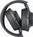 Left. Sony - H900N Hi-Res Wireless Noise Cancelling Headphones - Black.