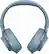 Angle. Sony - H900N Hi-Res Wireless Noise Cancelling Headphones - Blue.