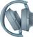 Alt View 14. Sony - H900N Hi-Res Wireless Noise Cancelling Headphones - Blue.