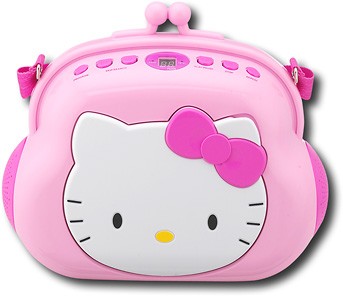 Best Buy: Hello Kitty Projection AM/FM Clock Radio Pink KT2054