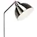 Alt View 15. OttLite - Covington LED Floor Lamp - Brushed Nickel.