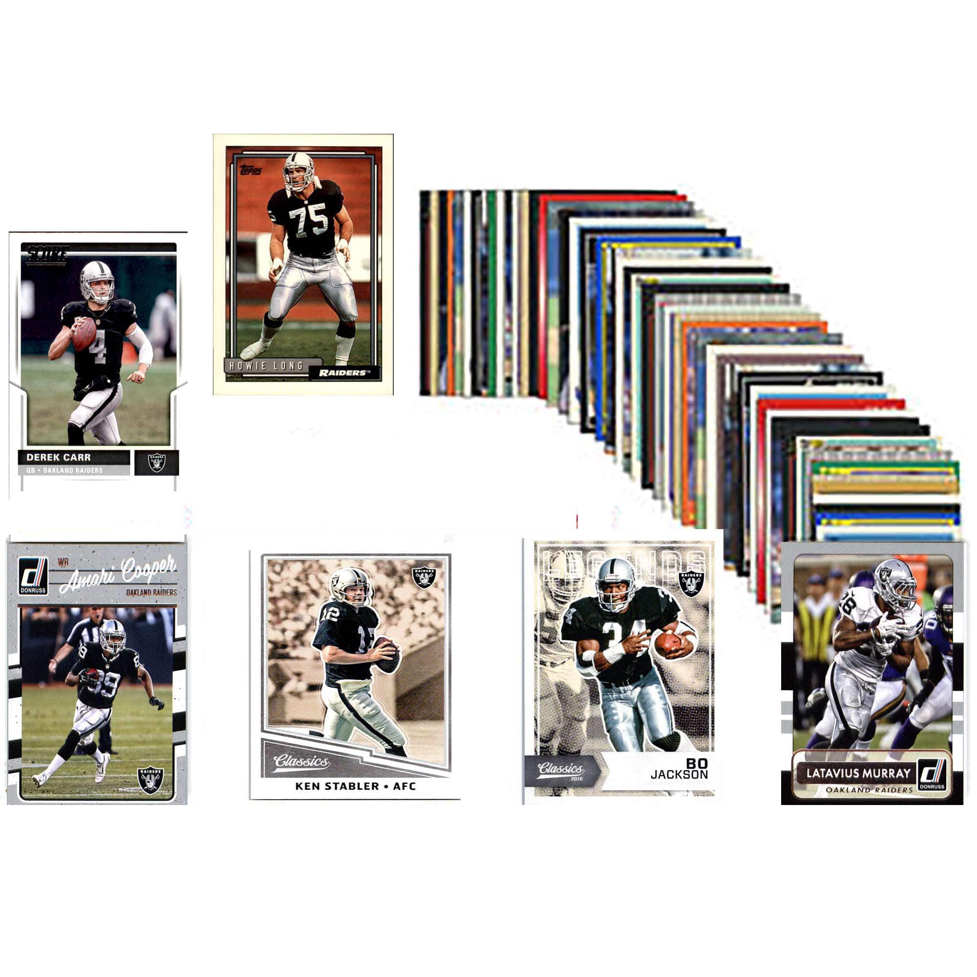 C&I Collectibles - Las Vegas Raiders Trading Card 50-Count Set - Multicolor price history on PriceWatchPro