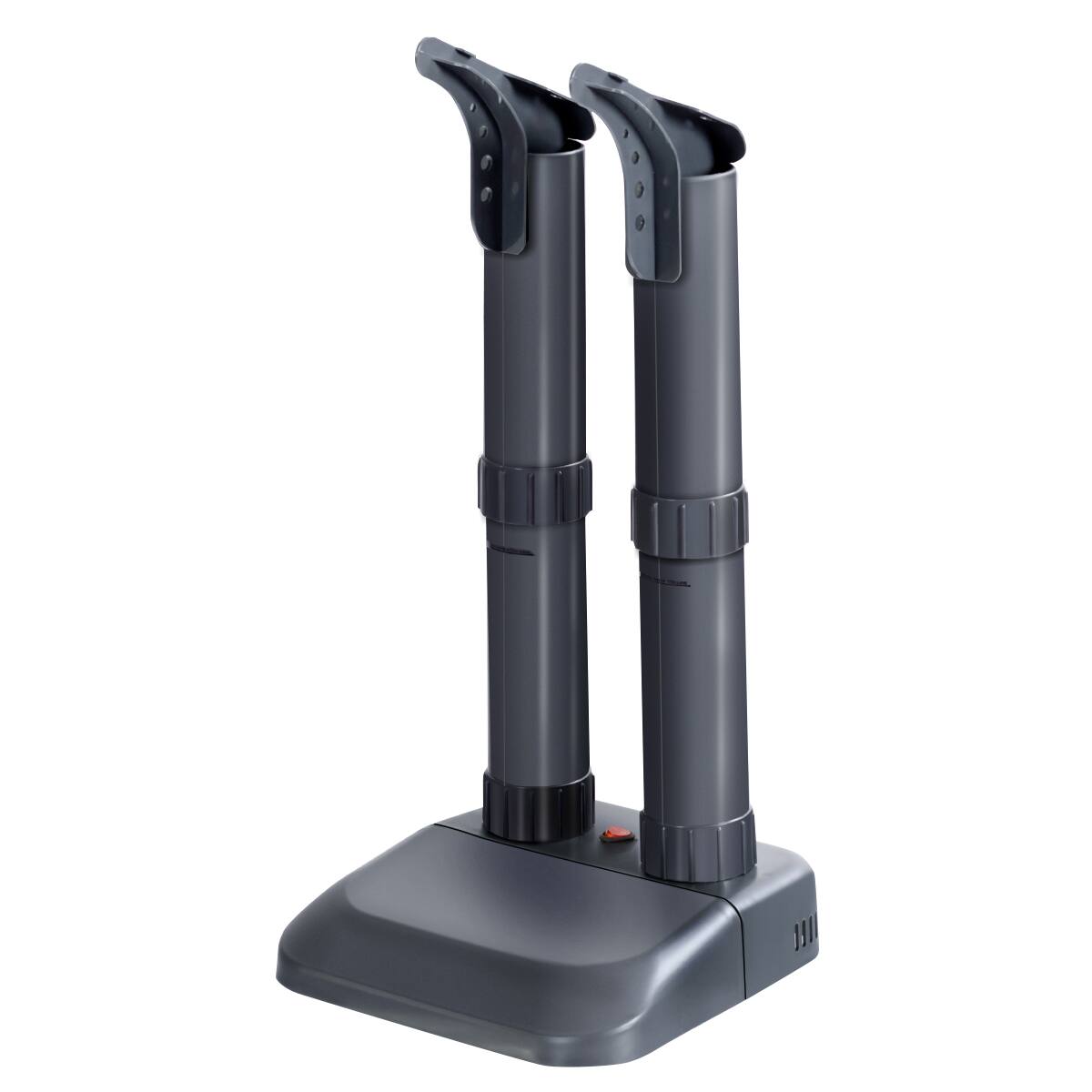 Costway - Electric Shoe Dryer Mighty Boot Warmer Glove Dryer - Mixed Black & Grey