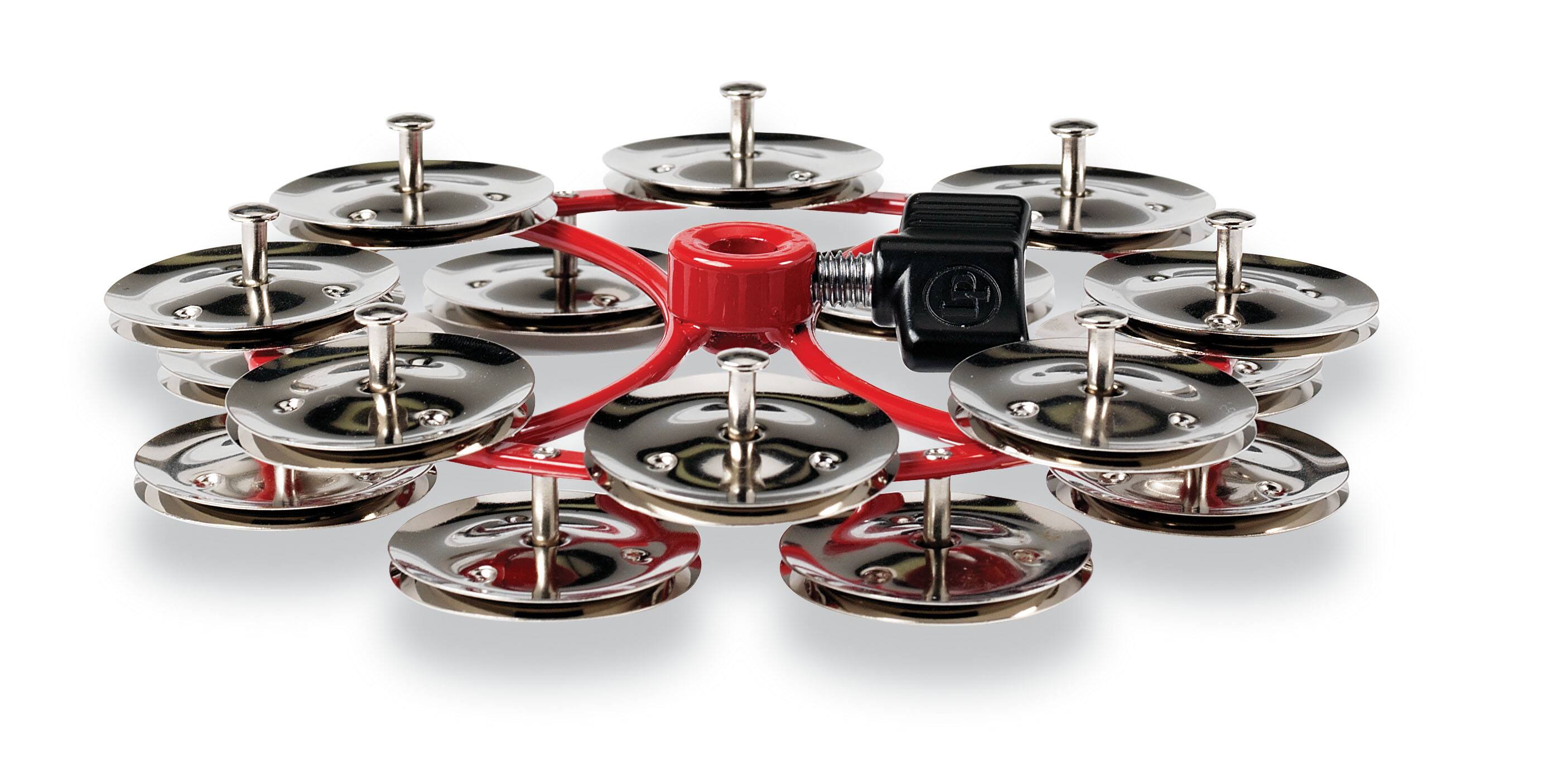 Left. Latin Percussion - City Series Jingle Ring Double Row.