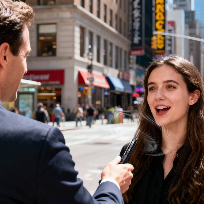 Alt View 3. Cluzine - Dual Wireless Lavalier Microphones with Charging Case,Noise Reduction for Interview.