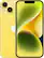Front. Apple - iPhone 14 128GB (Unlocked) - Yellow.