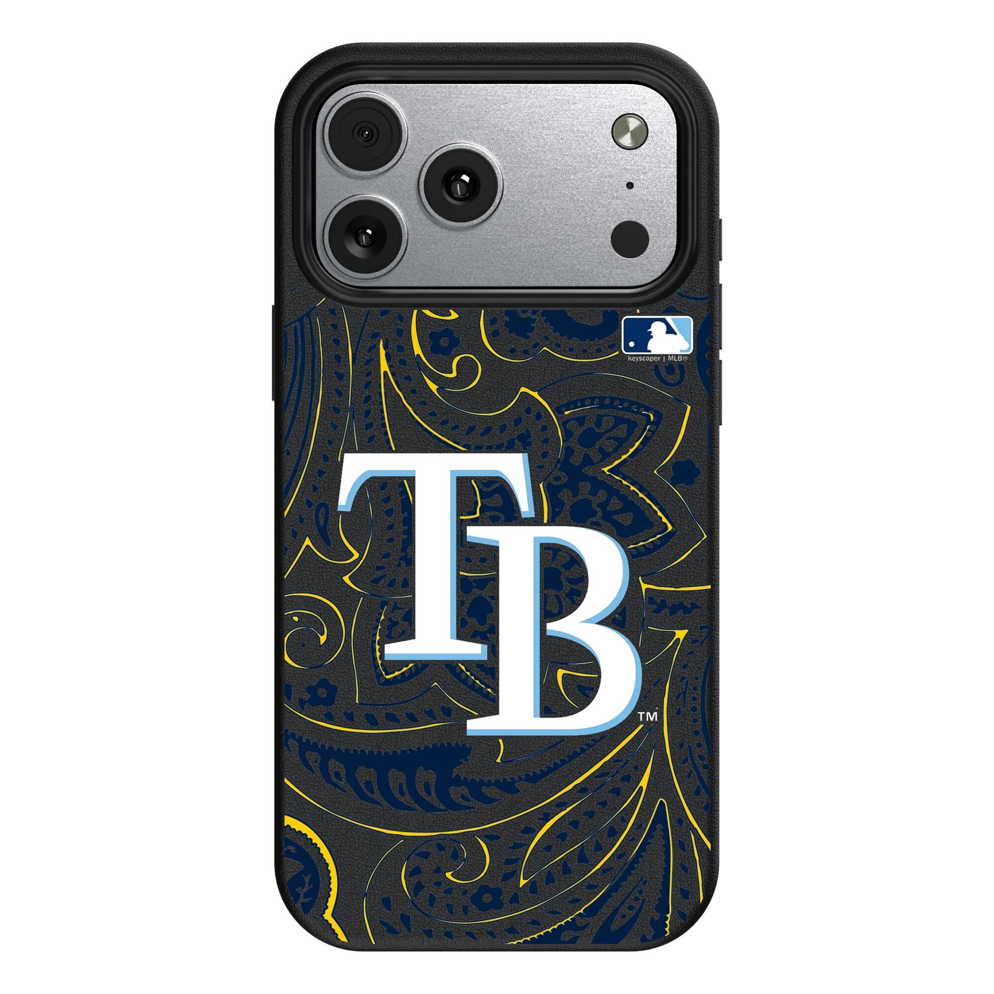 Keyscaper - MLB - Tampa Bay Rays Paisley iPhone Magnetic Bump Case - 17 Pro Max - Black price history on PriceWatchPro