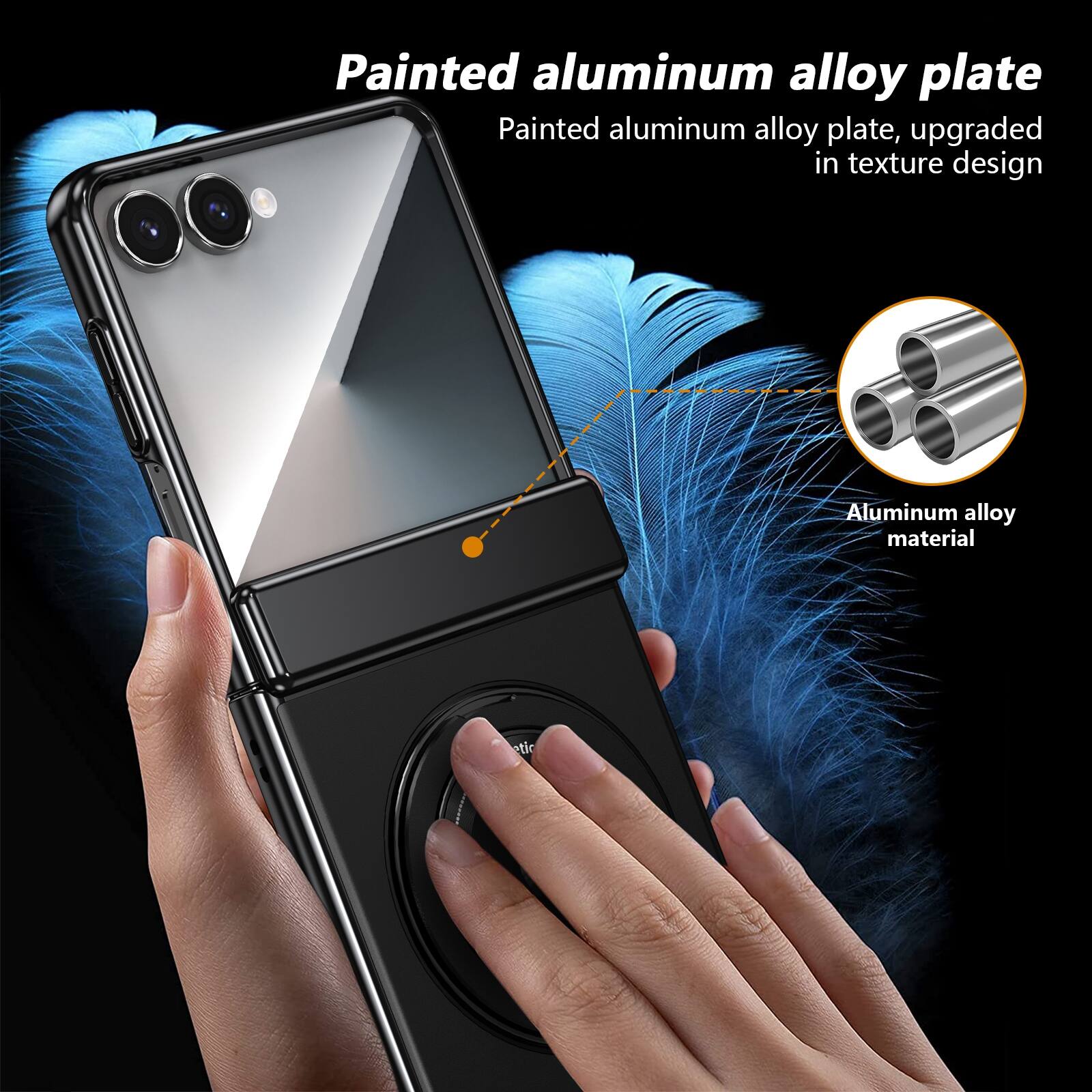 Painted aluminum alloy plate  
Painted aluminum alloy plate, upgraded in texture design  
Aluminum alloy material