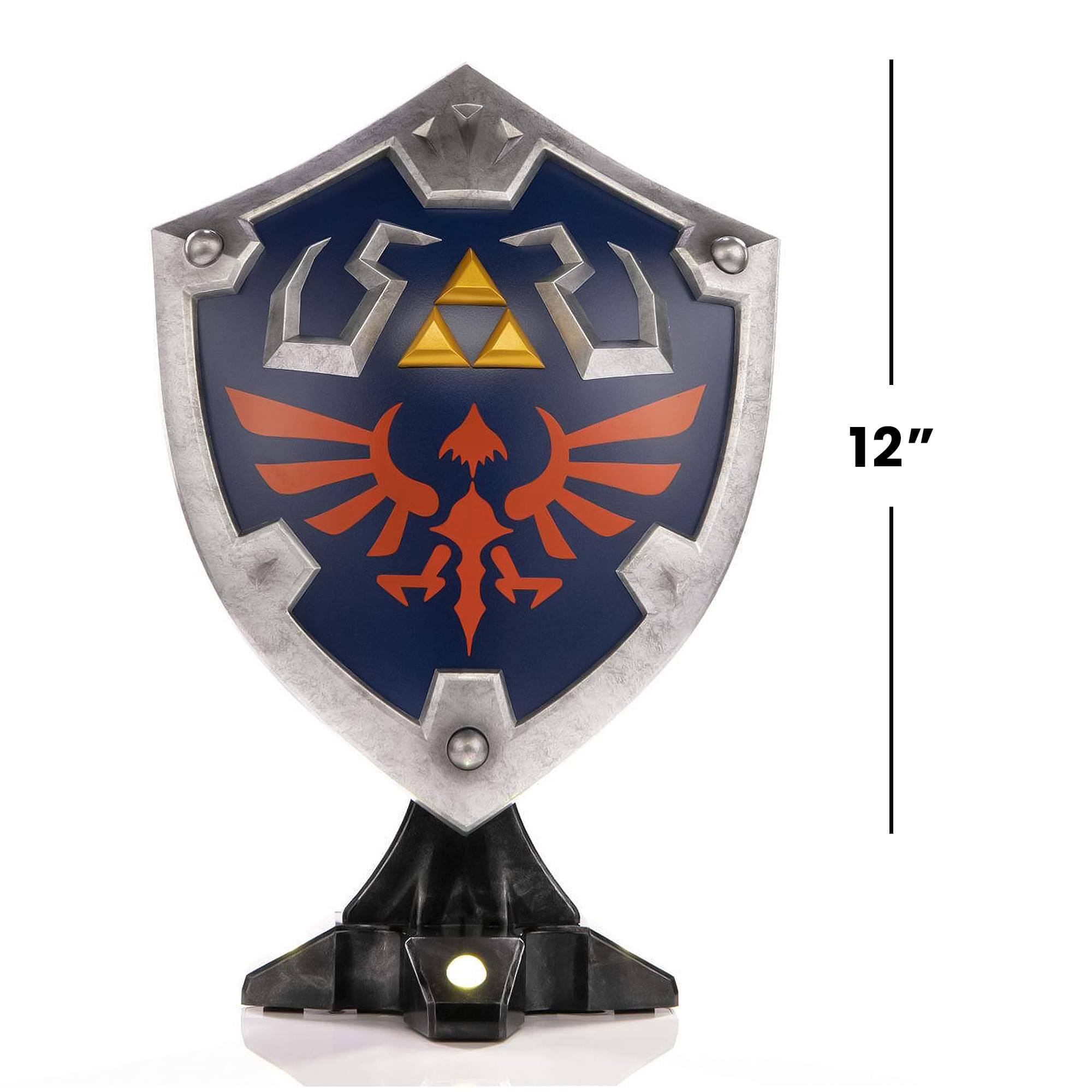 Alt View 4. Dark Horse Comics - The Legend of Zelda Breath of the Wild Hylian Shield Statue | Collector Edition - Blue.