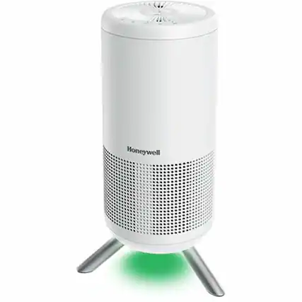 Front. Honeywell - Designer Series HEPA Air Purifier.