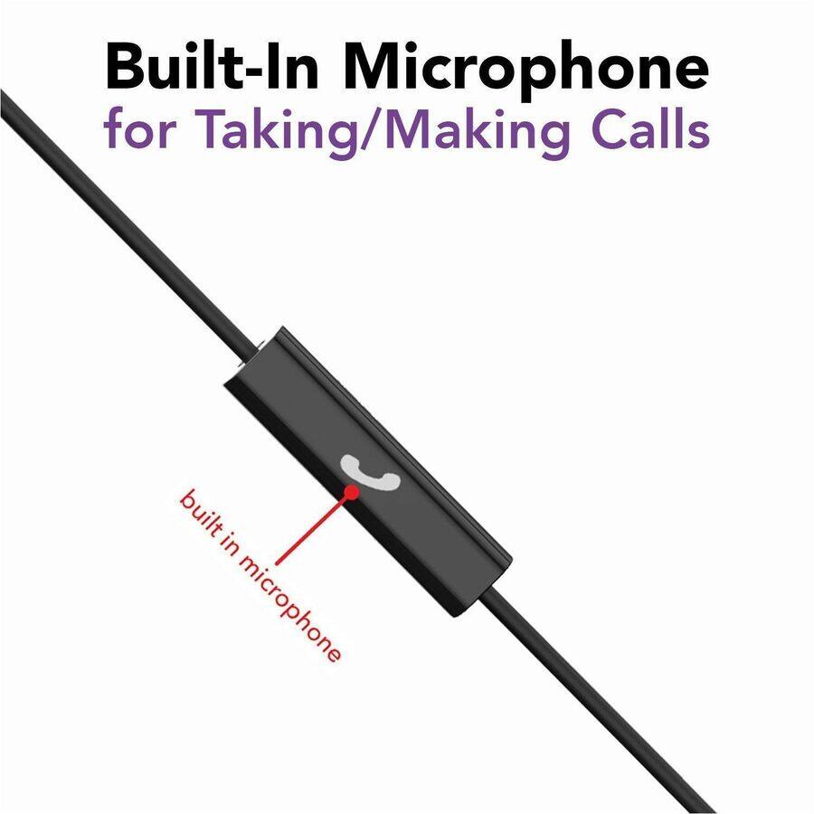 Alt View 4. Maxell - Maxell HP-101 Type C Headphone - Stereo - USB Type C - Wired - 32 Ohm - 20 Hz to 20 kHz - On-ear, Over-the-head - Red.