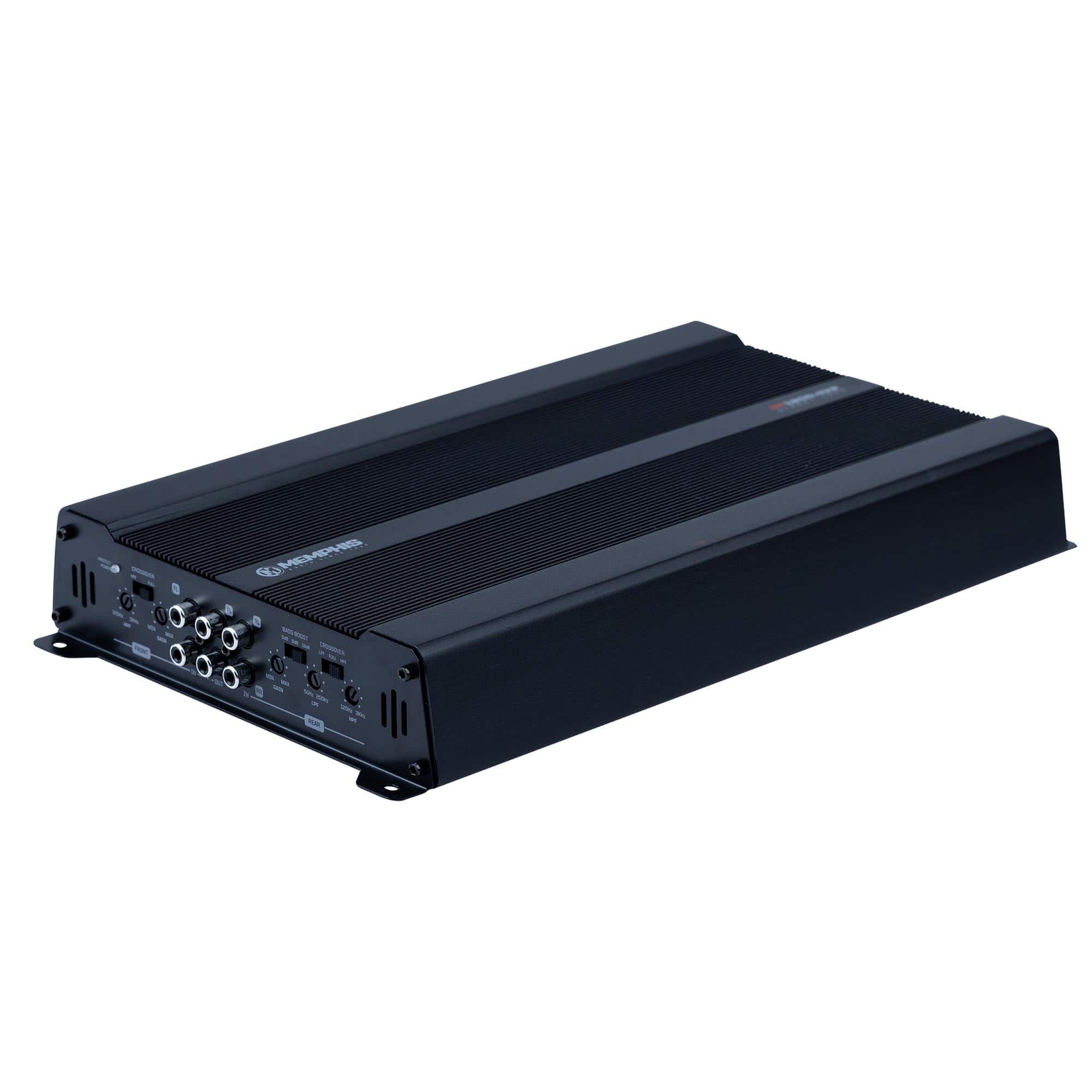 Memphis Car Audio - Memphis Audio SE1200.4V2 Street Edge 85W, 4 Channel @ 2 ohm Amplifier - Black/Gray