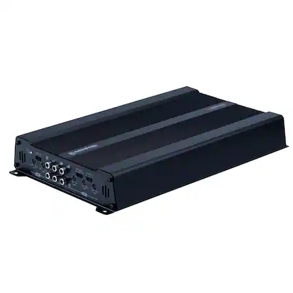 Front. Memphis Car Audio - Memphis Audio SE1200.4V2 Street Edge 85W, 4 Channel @ 2 ohm Amplifier - Black/Gray.