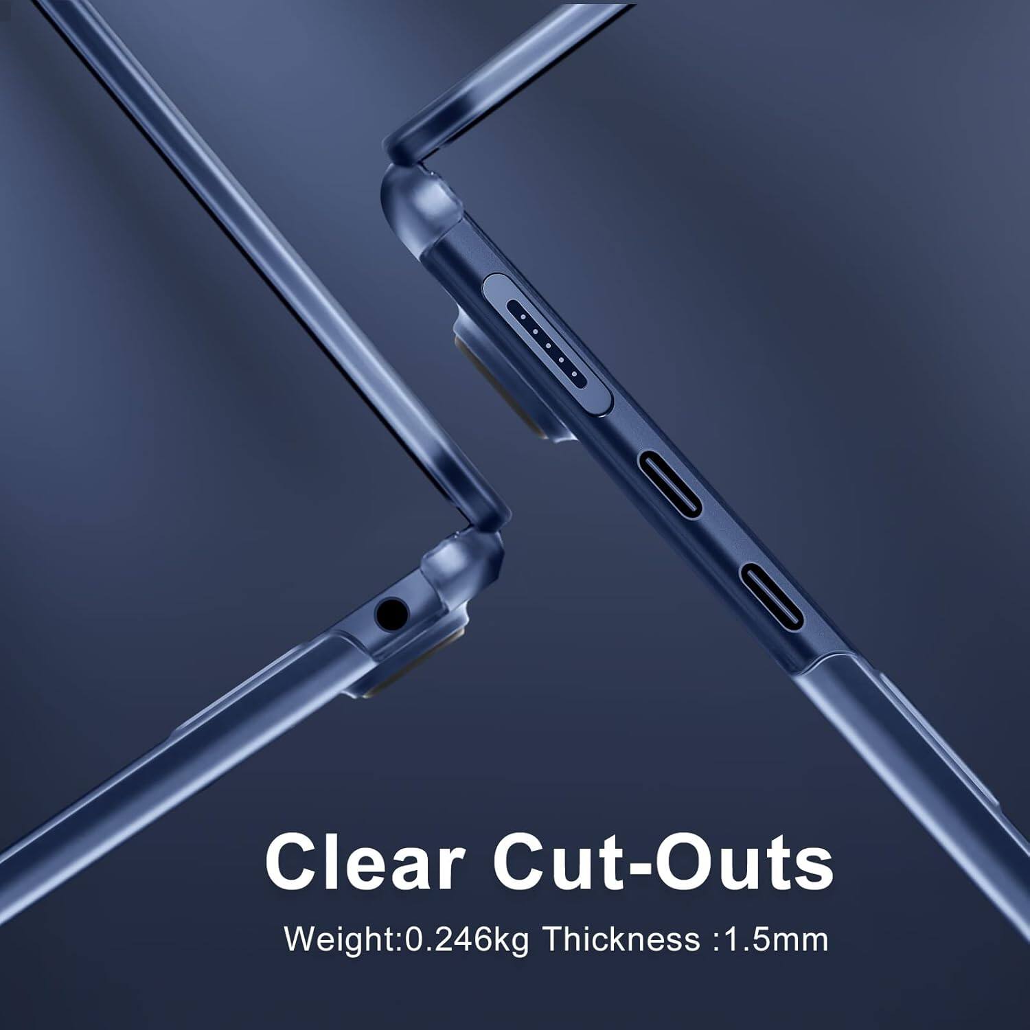 Clear Cut-Outs  
Weight: 0.246kg  
Thickness: 1.5mm