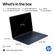 What's in the box
- HP OmniBook X Flip 14" Next Gen AI PC
- 65 W USB Type-C GaN power adapter
- Setup instructions
Dimensions:
- 14" (D)
- 12.32" (W)
- 8.66" (D)
- 0.73" (H)
Weight: 3.64 lb
Color: Atmospheric Blue