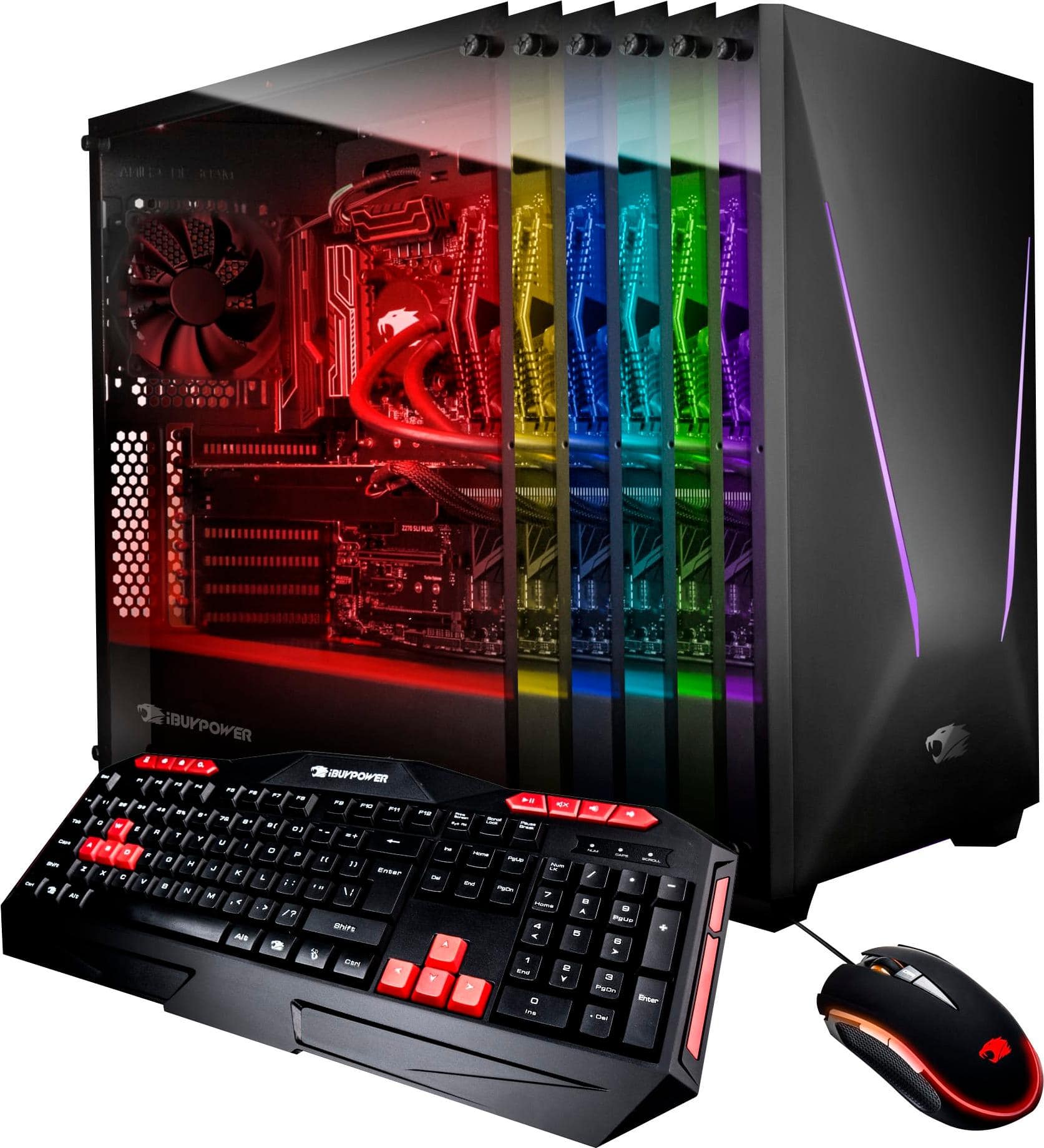 Best Buy Ibuypower Desktop Intel Core I7 7700k 16gb Memory Nvidia Geforce Gtx 1080 240gb Solid State Drive 1tb Hard Drive Black Gray Trace931