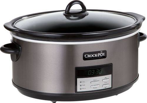 Crock-Pot Stainless Collection 8-Qt. Programmable Slow Cooker