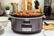 Alt View 13. Crock-Pot - 8-Quart Slow Cooker - Black Stainless.