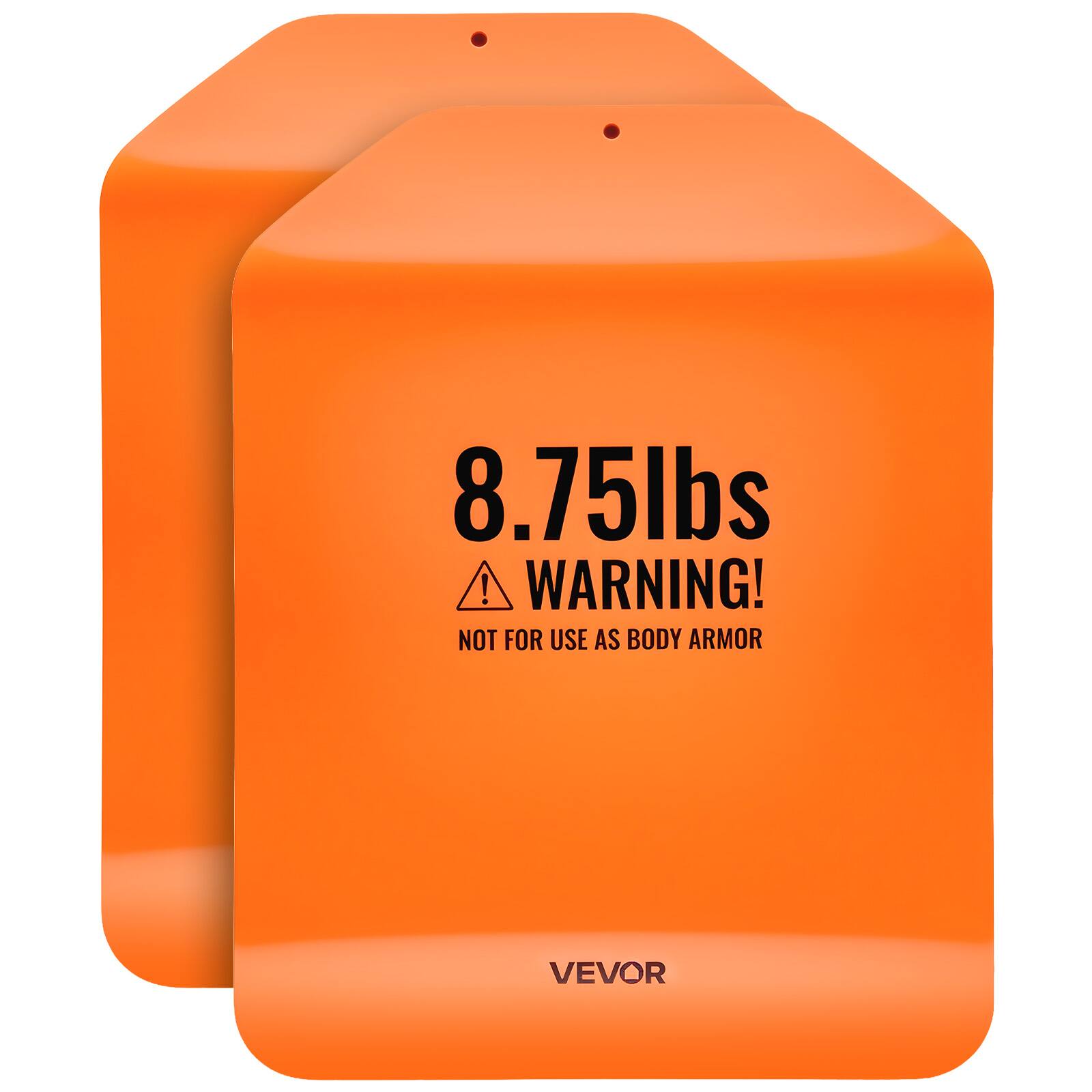8.75lbs  
WARNING!  
NOT FOR USE AS BODY ARMOR  
VEVOR