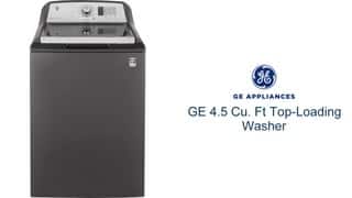 Features: GE 4.5 Cu. Ft Top-Loading Washer