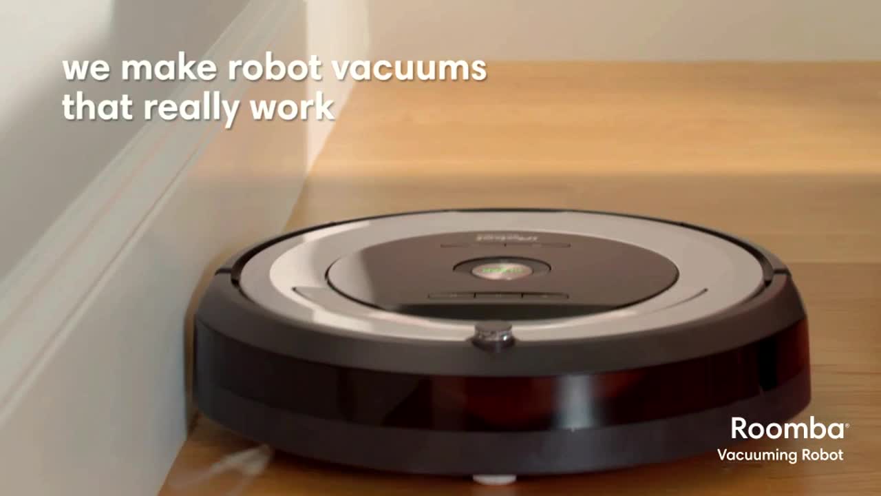 iRobot Roomba 614 Robot Vacuum Black 