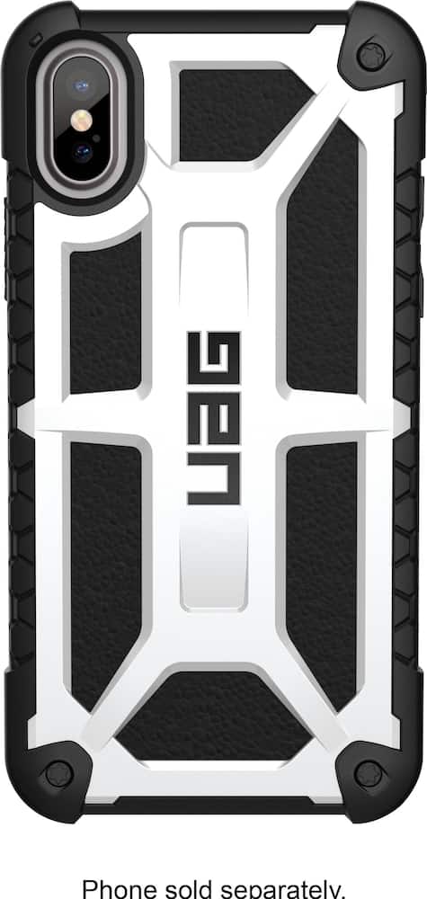 monarch series case for apple iphone x and xs - white monarch series case for apple iphone x and xs - white