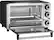 Left. Insignia™ - 4-Slice Toaster Oven - Stainless Steel.