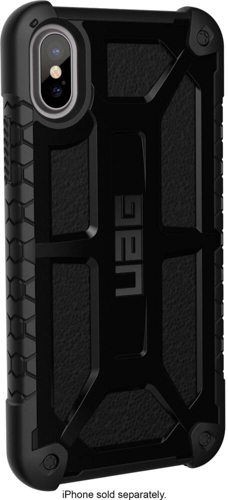 monarch series case for apple iphone x and xs - black