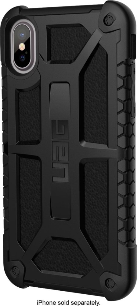 monarch series case for apple iphone x and xs - black